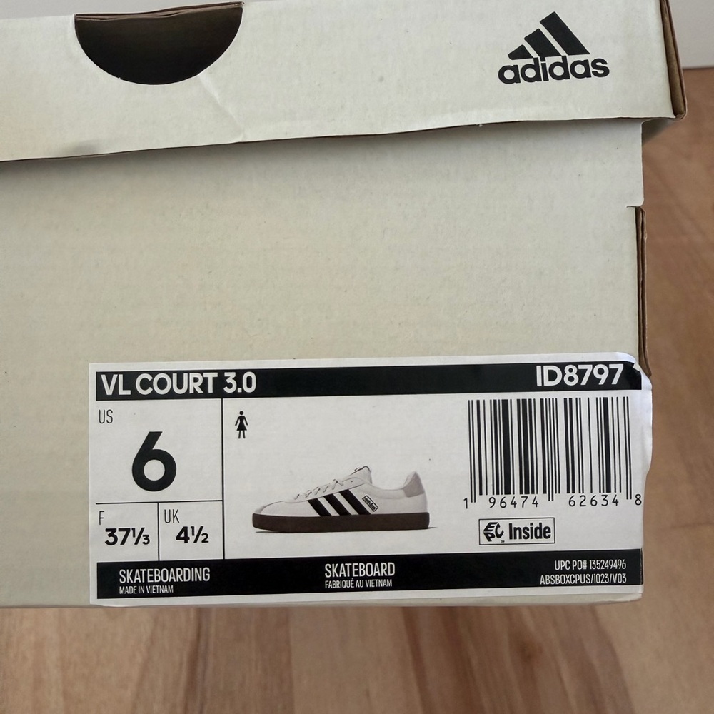 BRAND NEW!! Adidas VL Court 3.0 - Picture 3 of 3